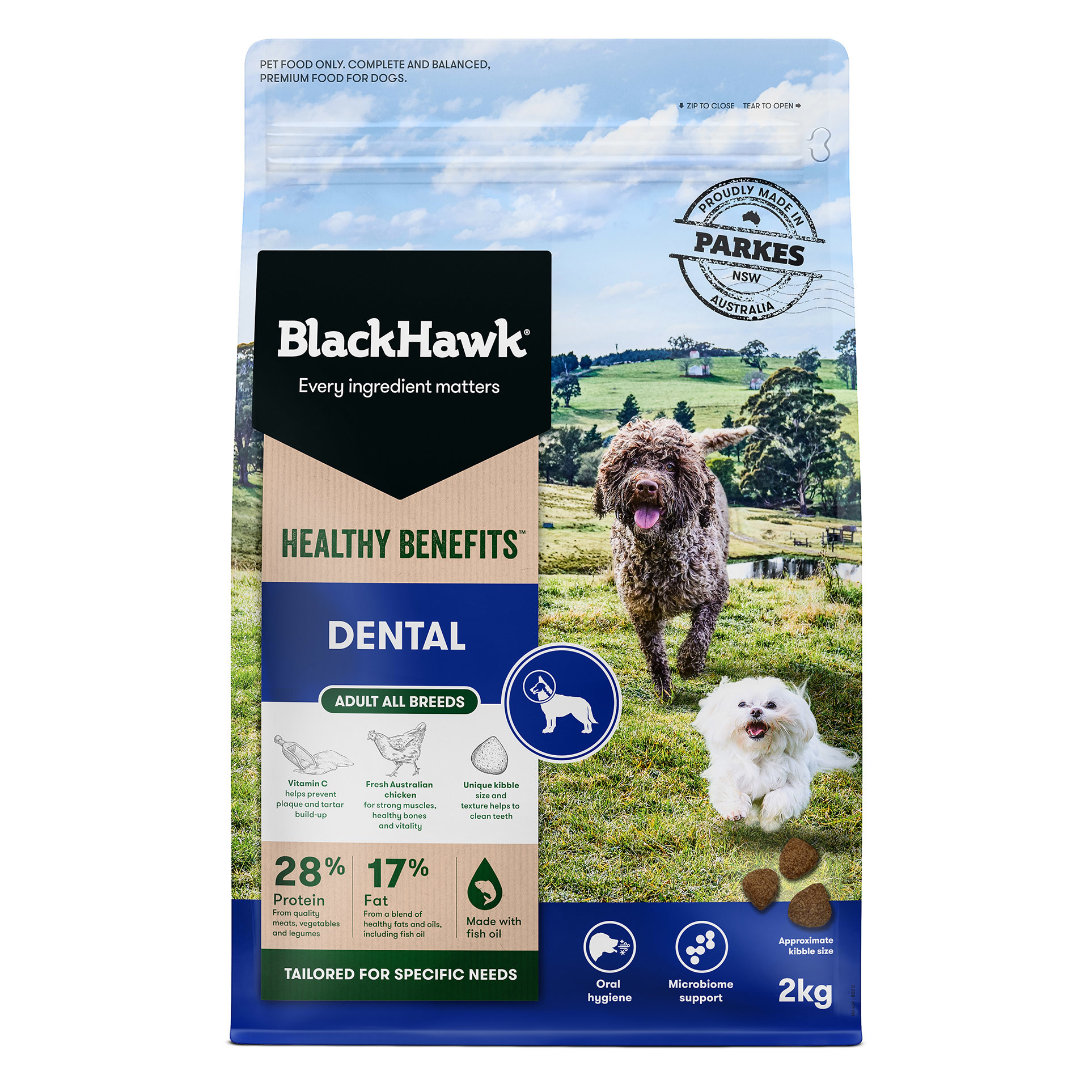 Healthy Benefits Dog - Dental Front