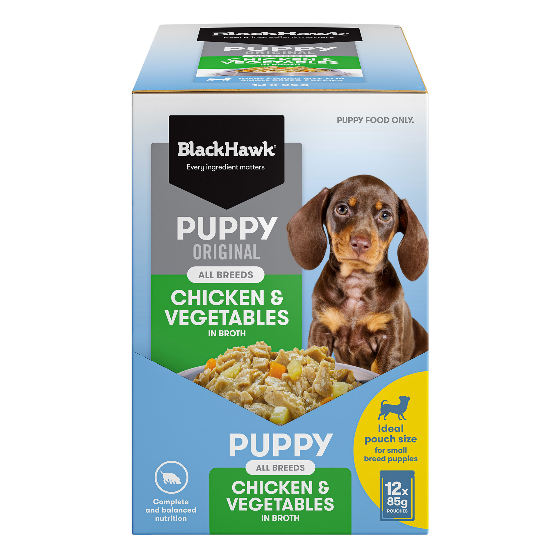 Wet Puppy Food Chicken - 85g Box