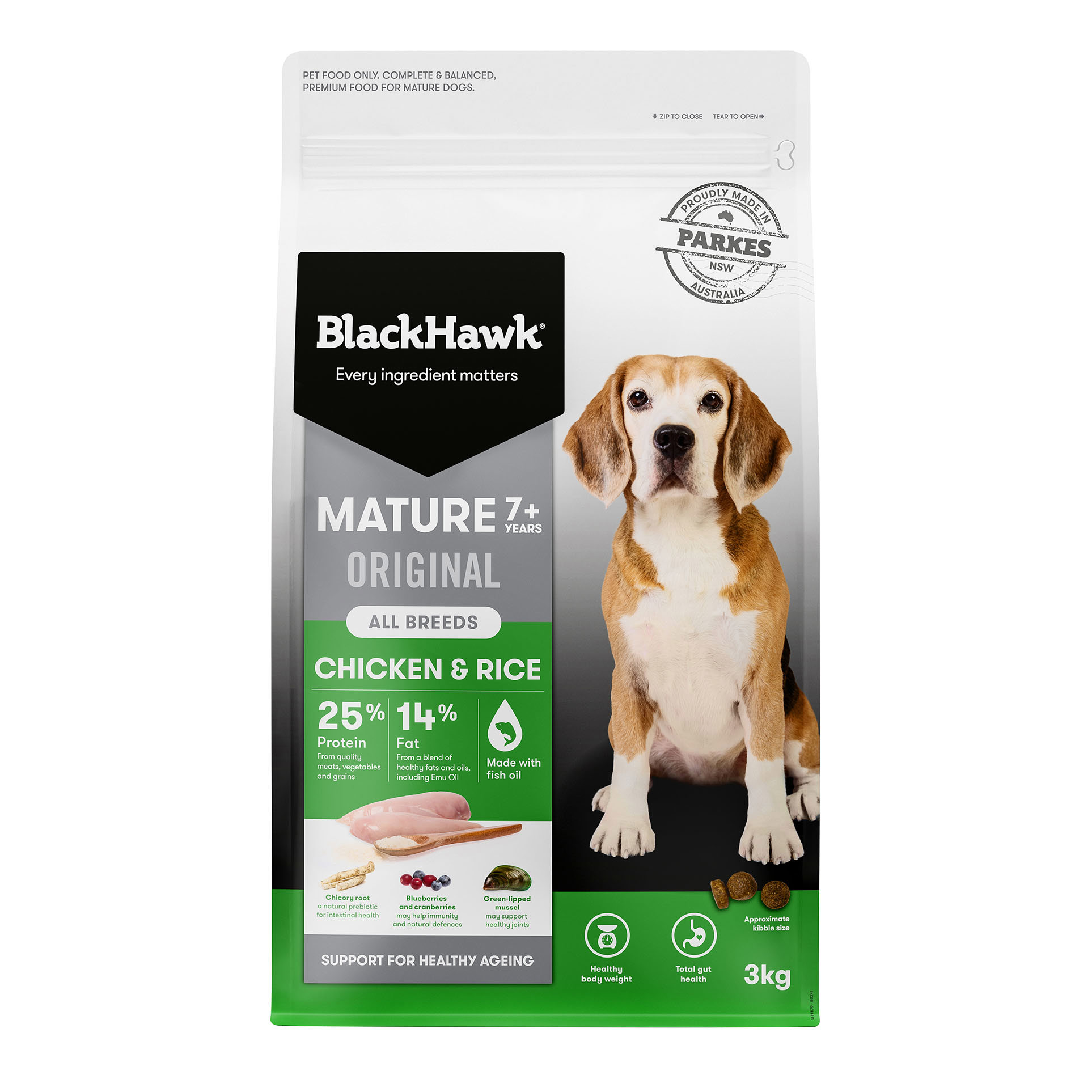 Original Mature Dog Food - Chicken & Rice