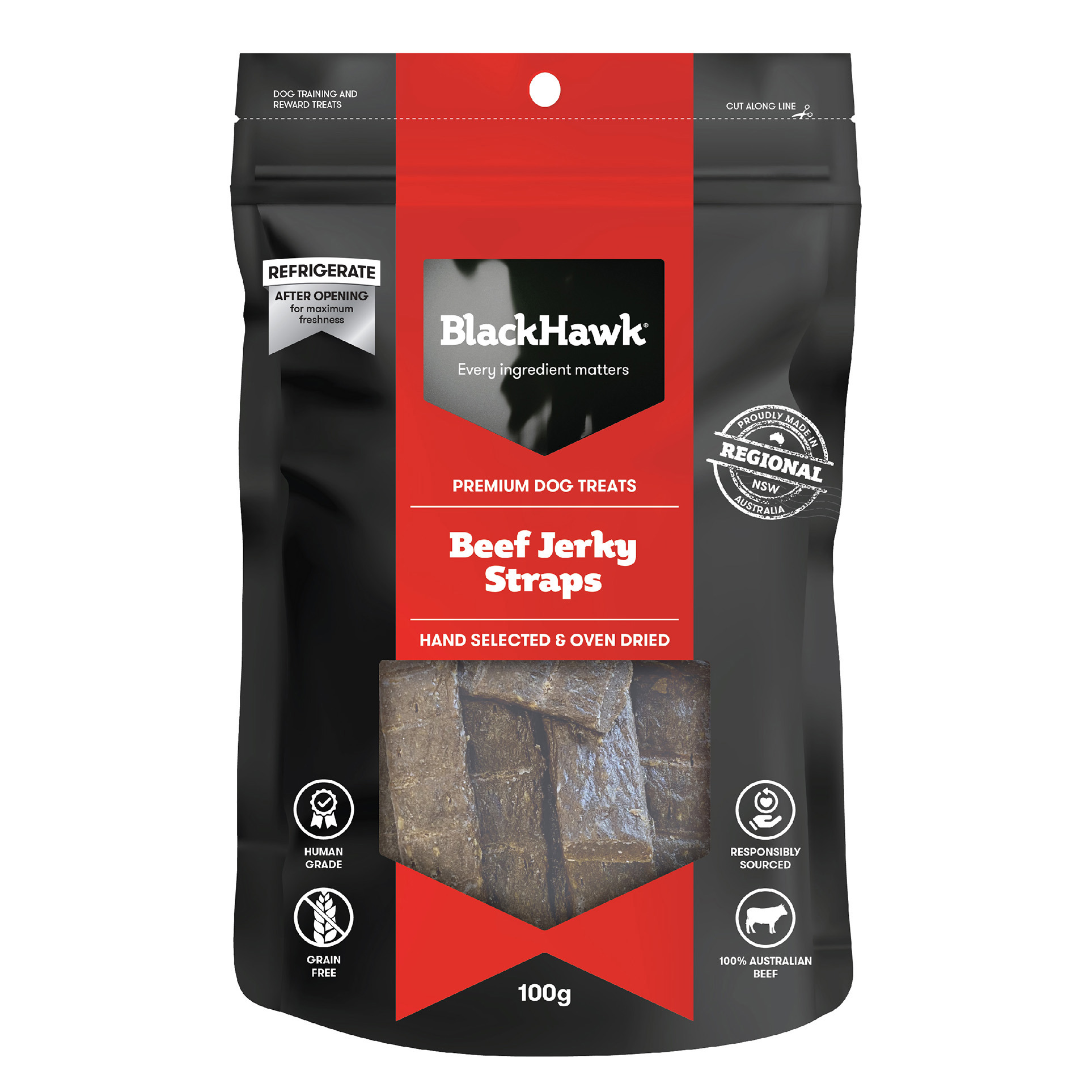 Beef Jerky Straps - Dog Treats