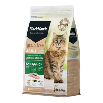 BH221 Grain Free Cat Chicken Turkey Front 491X491