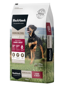 BH210 80159 Working Dog Adult Lamb Beef 20Kg Threequarterfront 491X491 D2970e7